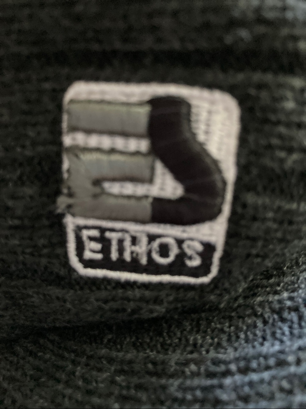 ETHOS Gray Ribbed Knit Cap One Size - Picture 6 of 6